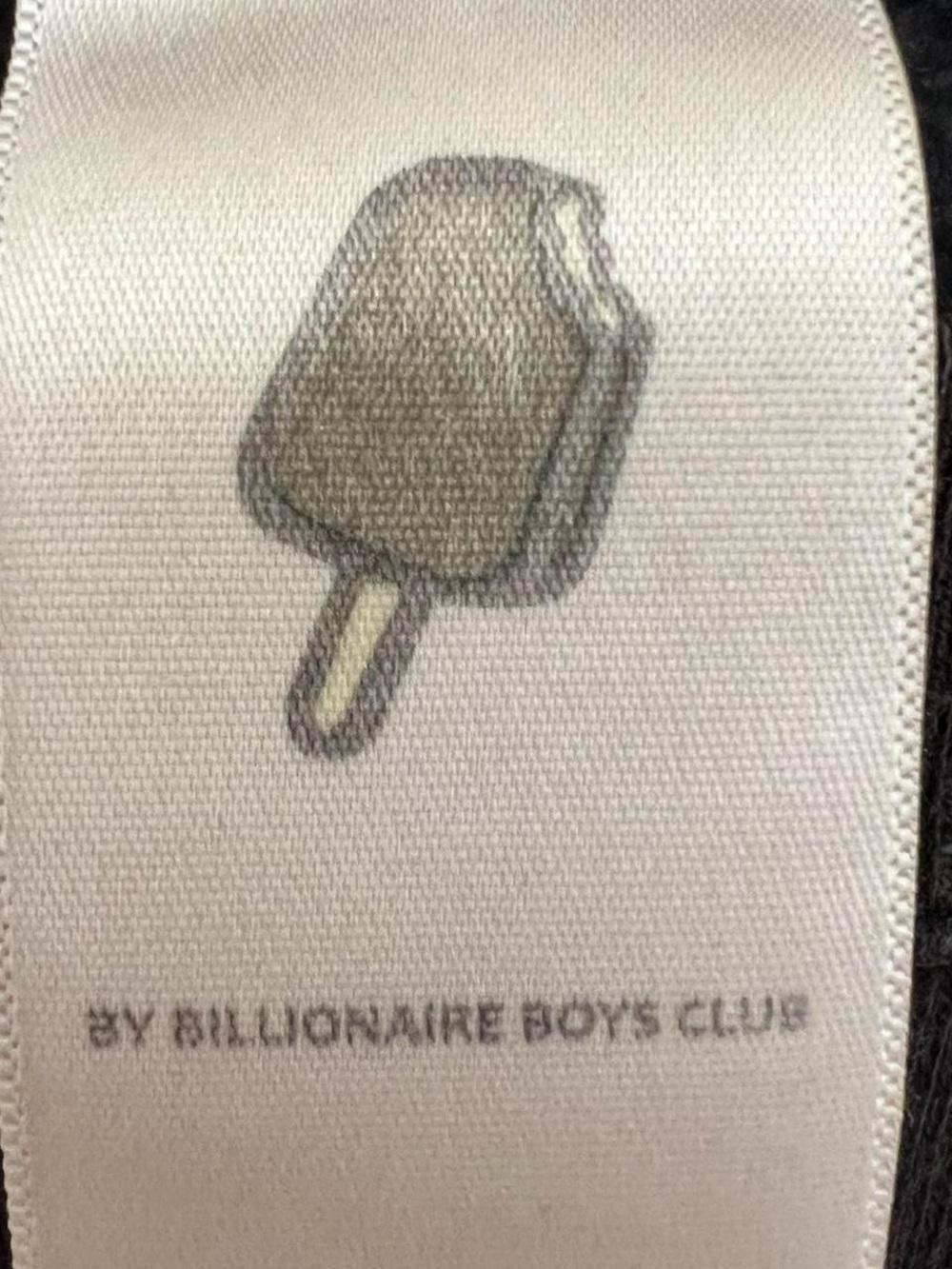 Billionaire Boys Club lack Checkerboard Ice Cream Graphic Crewneck Sweater - Picture 5 of 6